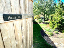 GARDEN SIGNS garden gate sign
