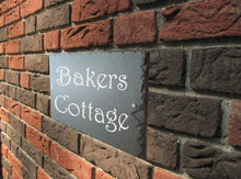 Cottage name sign