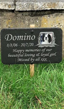 Pet Photo Grave Marker with Oak Stake Option