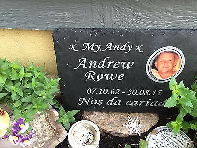 Photo Memorial with Optional Ground Stake