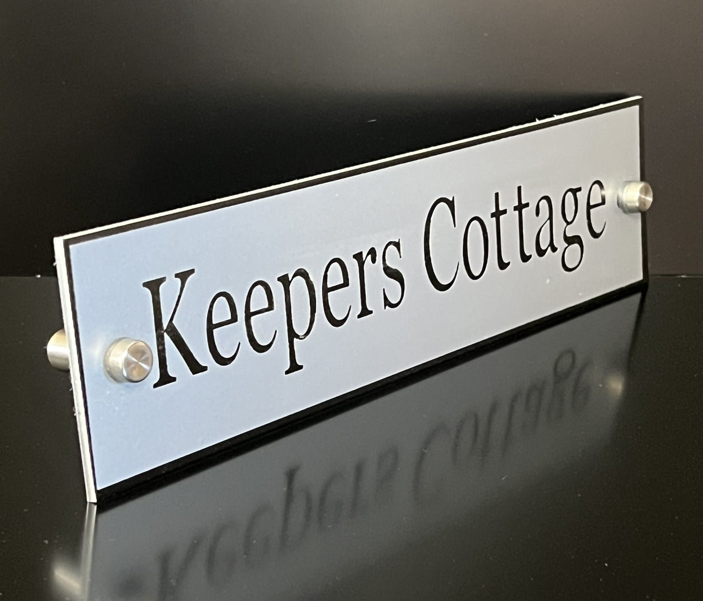 Aluminium House Signs in Various Sizes & Colours.