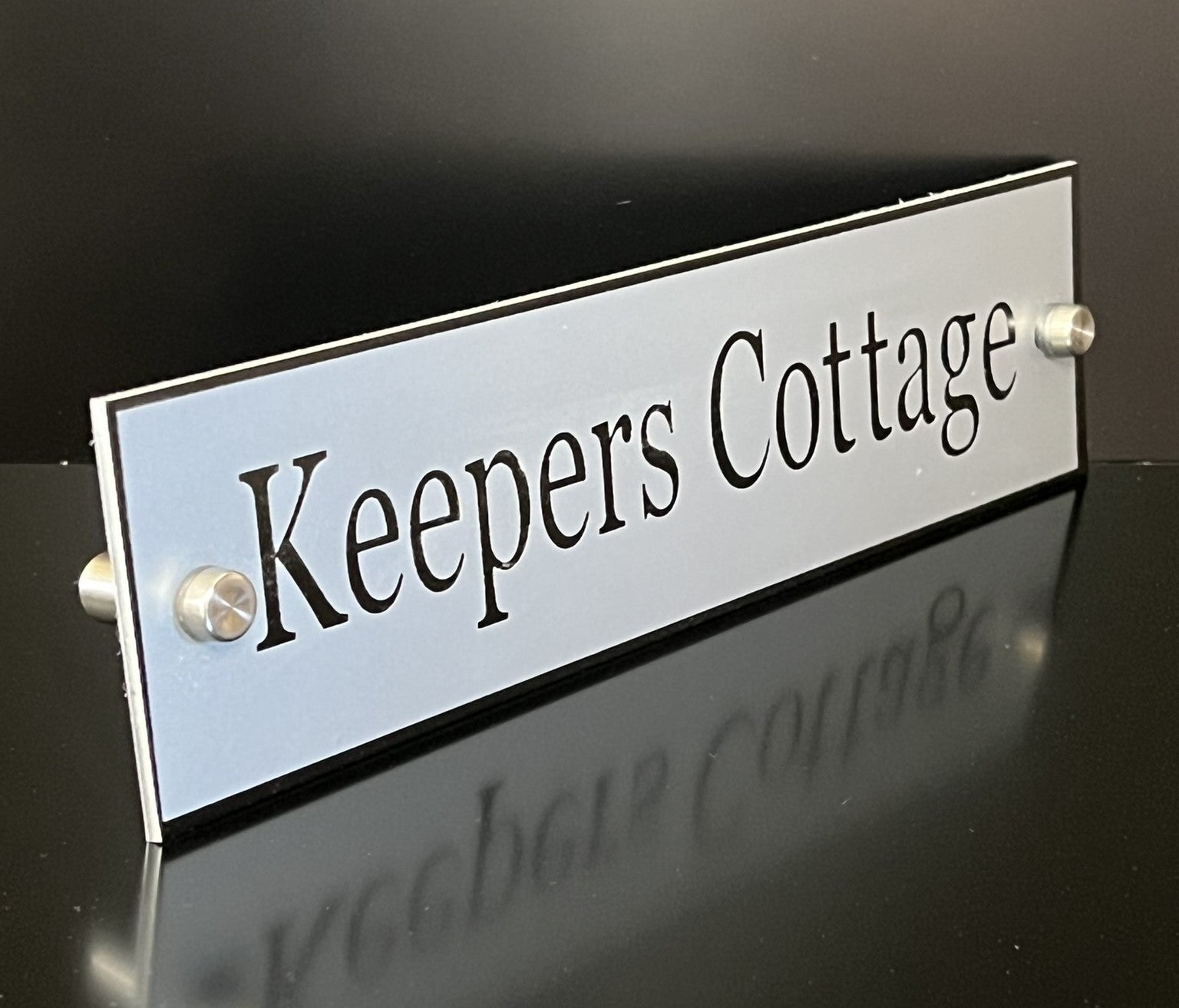 Aluminium House Signs in Various Sizes & Colours.
