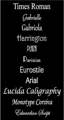 1st 4 Signs Memorial Plaque - Personalised Made to Order - Commemorative Plate
