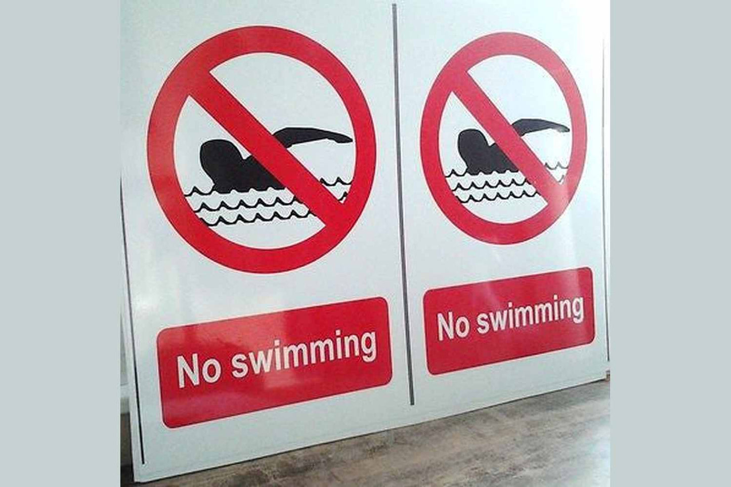 No Smoking beyond Sign Health and Safety Signs High Quality Interior & Exterior