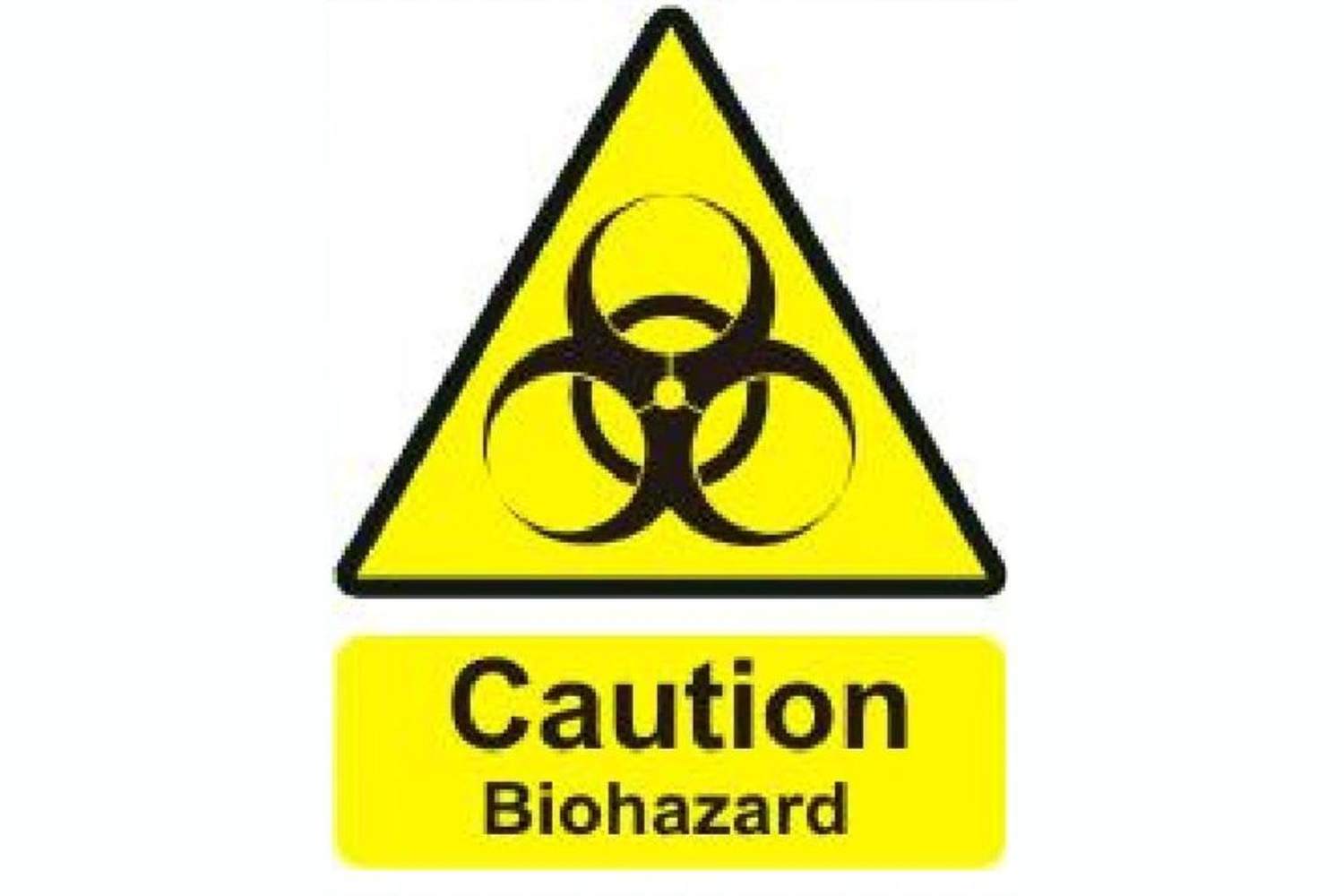 Caution BioHazard Sign - Health & Safety Signs High Quality Interior & Exterior