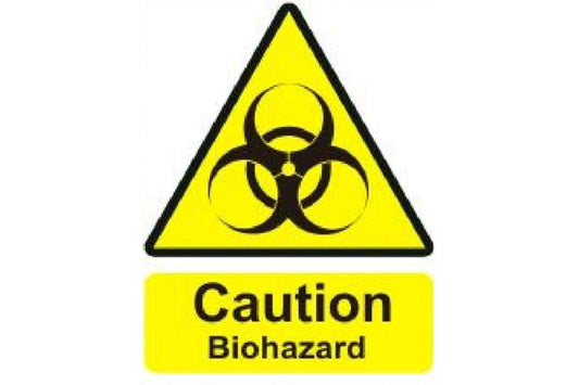 Caution BioHazard Sign - Health & Safety Signs High Quality Interior & Exterior