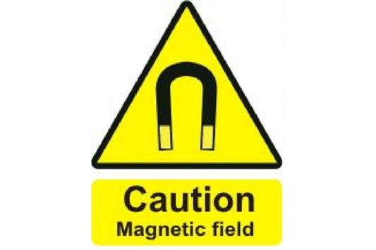 Caution Magnetic Field Sign - Health & Safety Signs High Quality Interior & Exterior