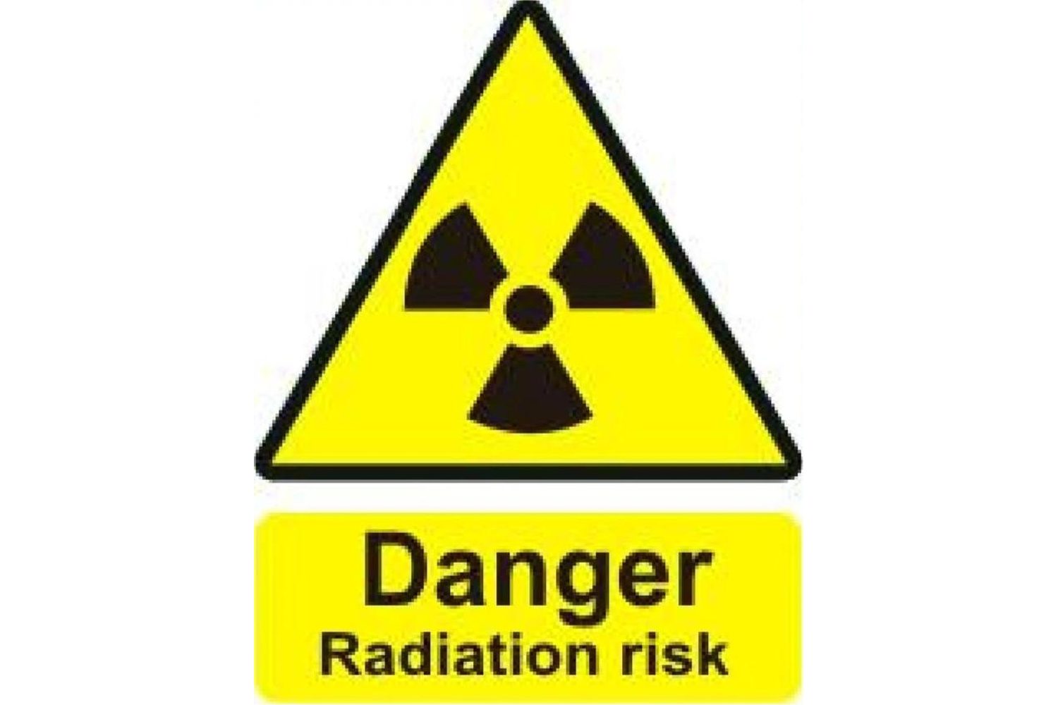 Danger Radiation Risk Sign - Health & Safety Signs High Quality Interior & Exterior