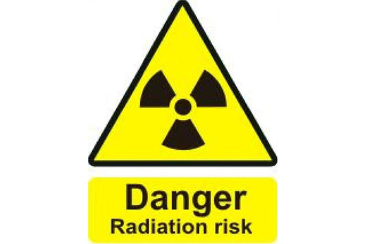 Danger Radiation Risk Sign - Health & Safety Signs High Quality Interior & Exterior
