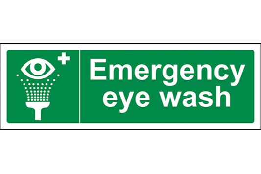 Emergency Eye Wash Sign - Health & Safety Signs High Quality Interior & Exterior