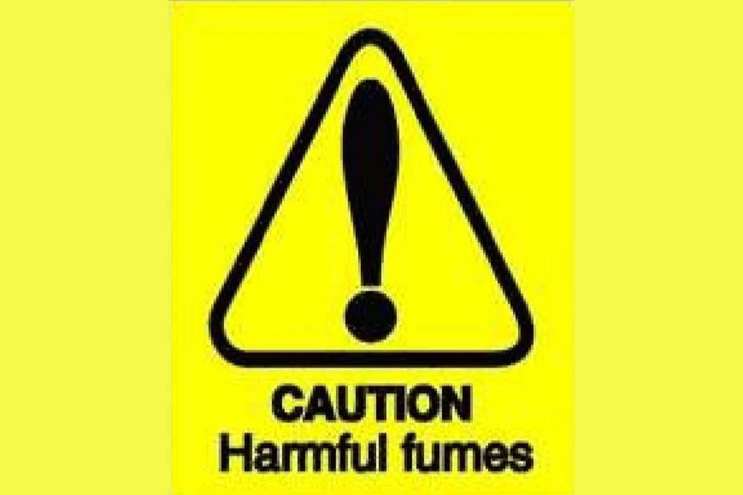 Harmful Fumes Sign - Health & Safety Signs High Quality Interior & Exterior