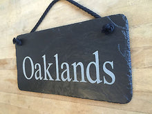 Personalised hanging sign