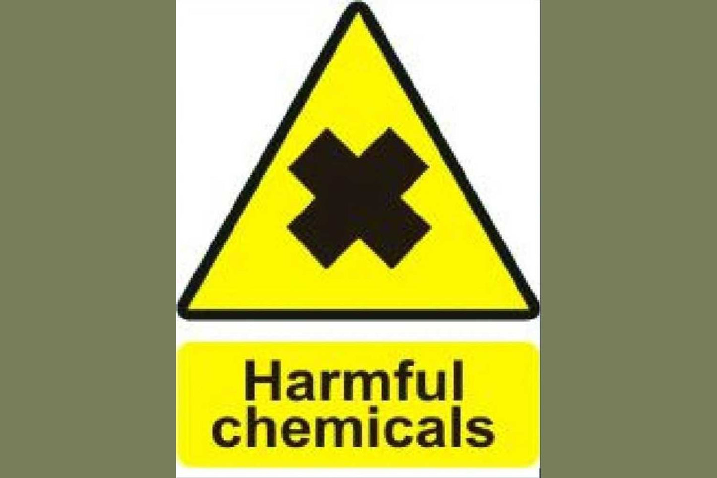Harmful Chemicals Sign - Health & Safety Signs High Quality Interior & Exterior