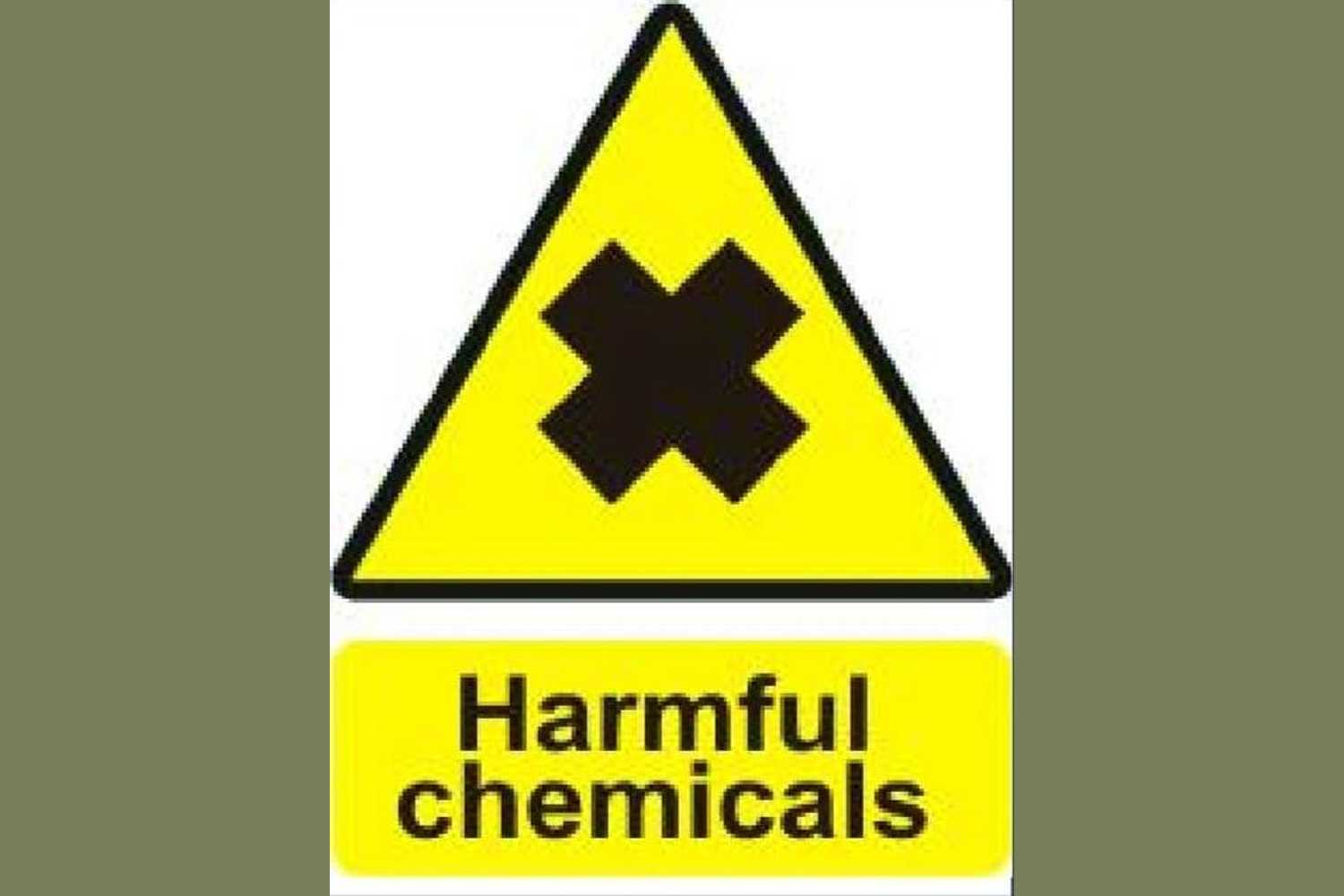 Harmful Chemicals Sign - Health & Safety Signs High Quality Interior & Exterior
