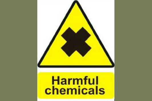 Harmful Chemicals Sign - Health & Safety Signs High Quality Interior & Exterior