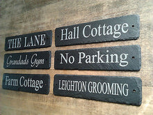 Crafted Natural Bespoke Slate Sign for Your House, Bungalow, Apartment, Annexe