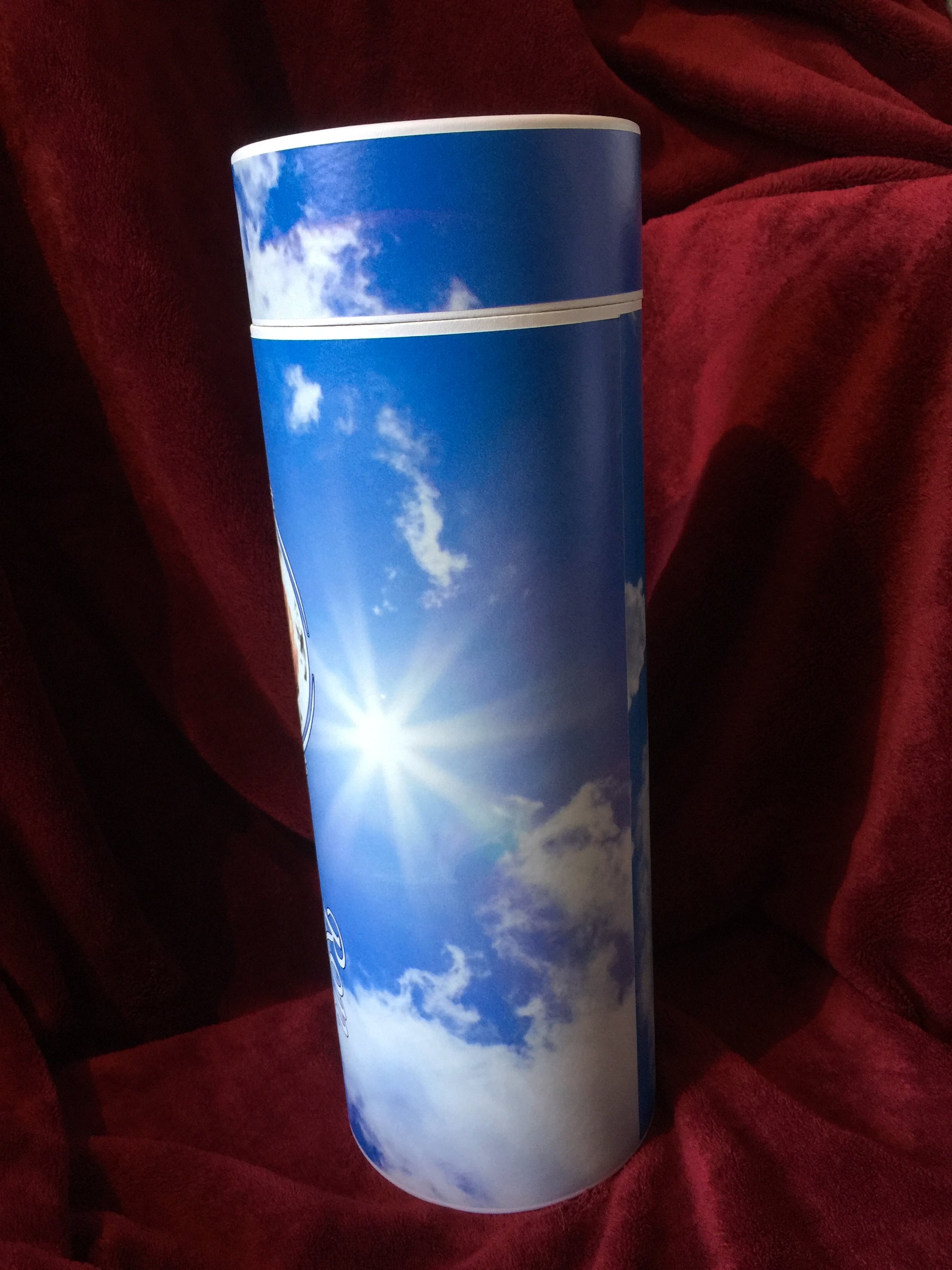 Adult Scatter Tube with Personalised Photo