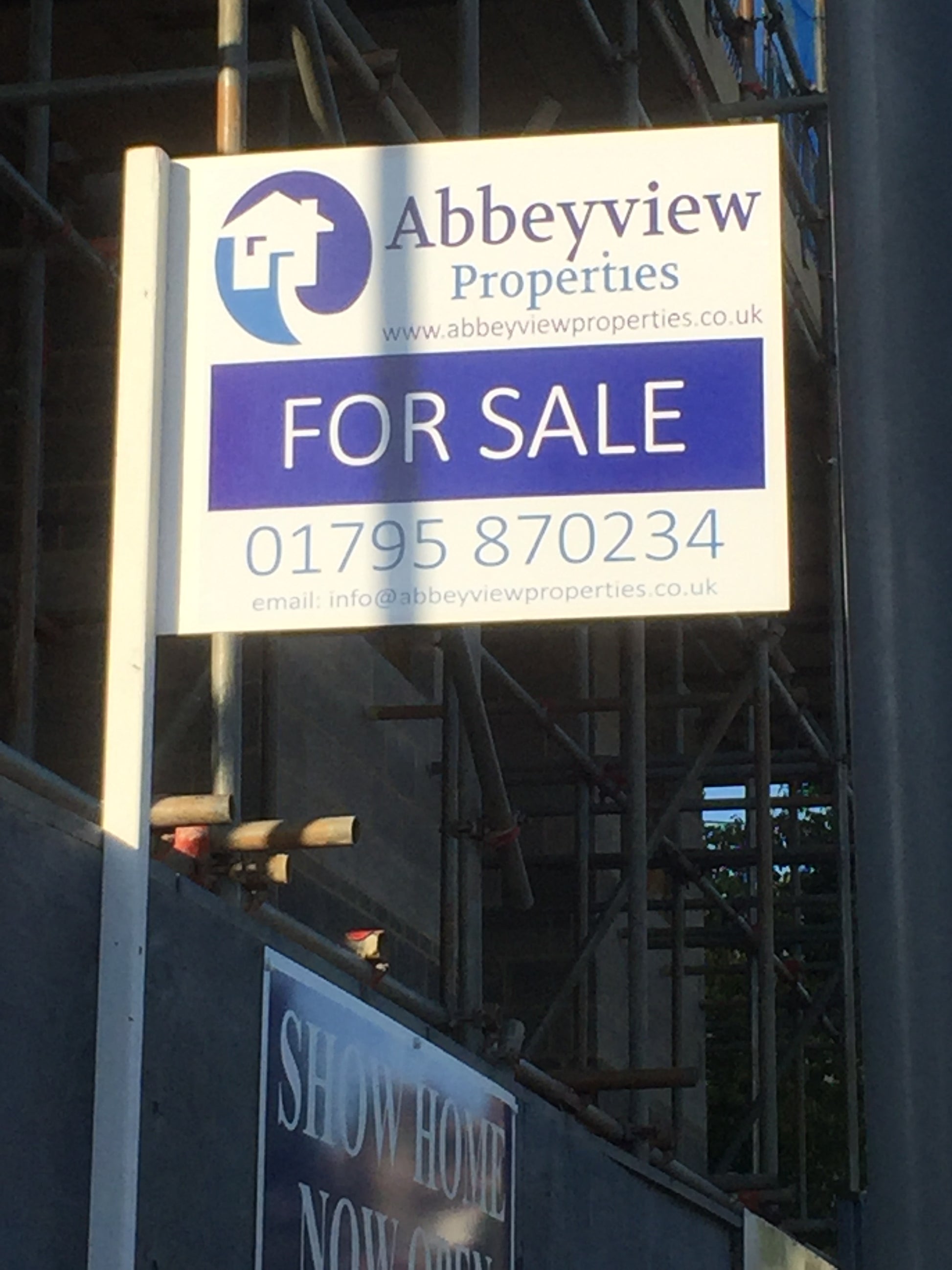 Estate agency boards