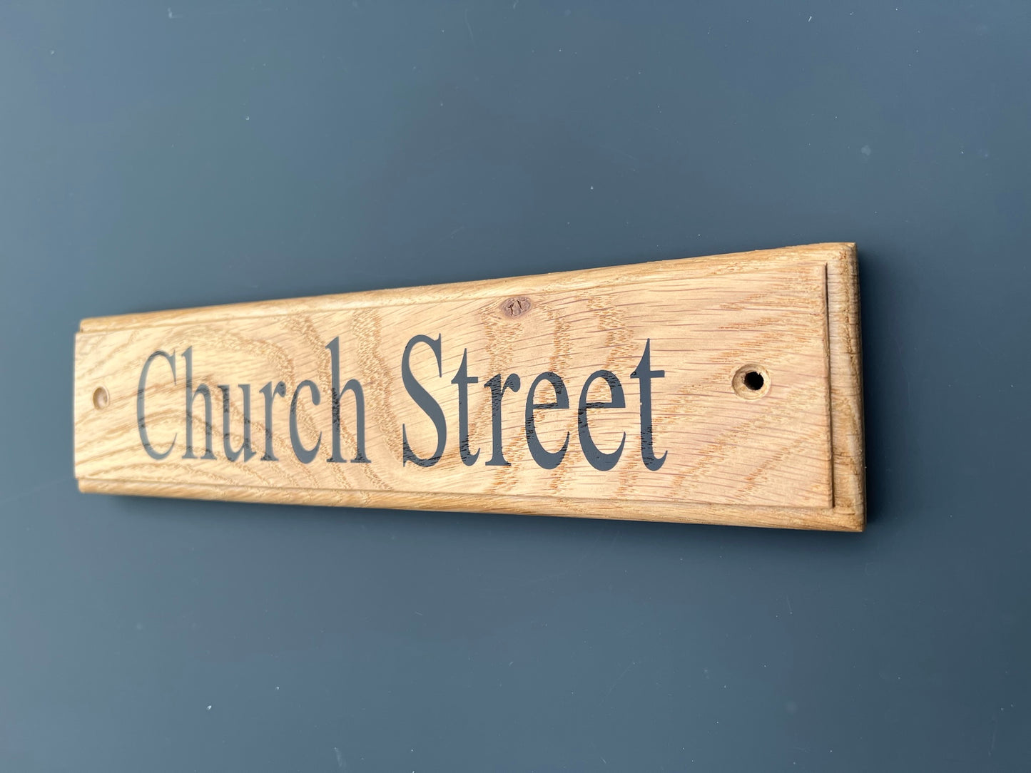 Strong Natural Oak Signs