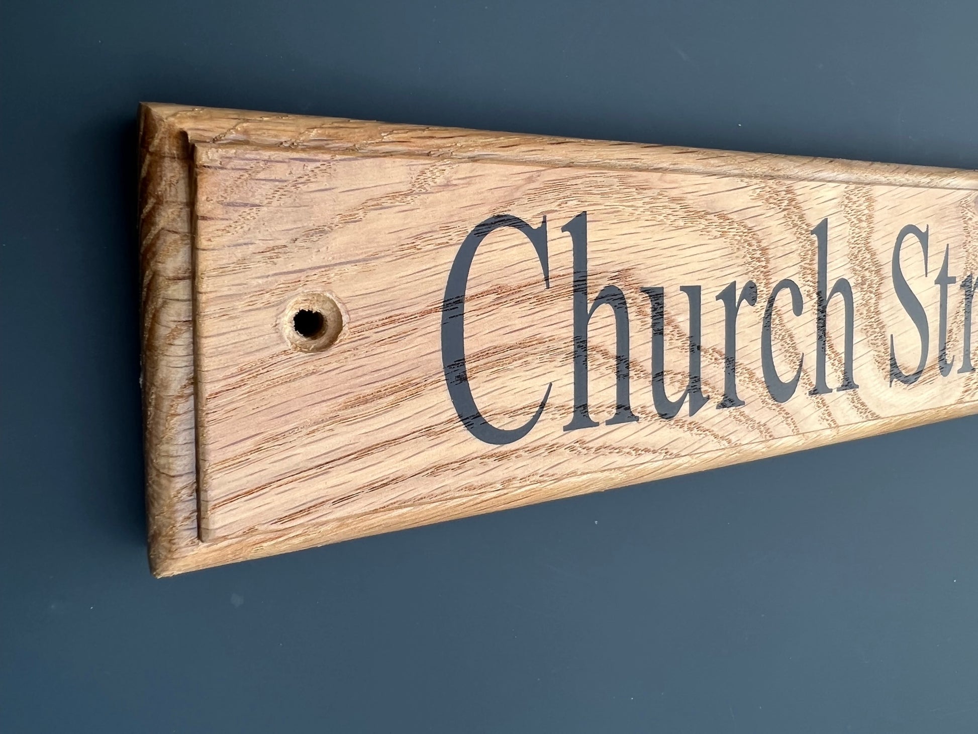 Strong Natural Oak Signs