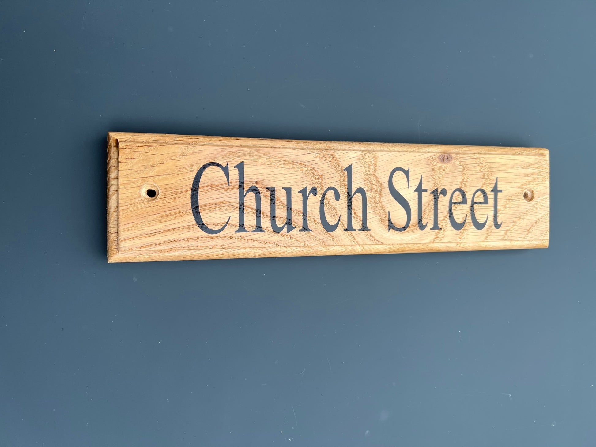 Strong Natural Oak Signs