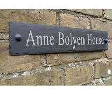 House signs slate