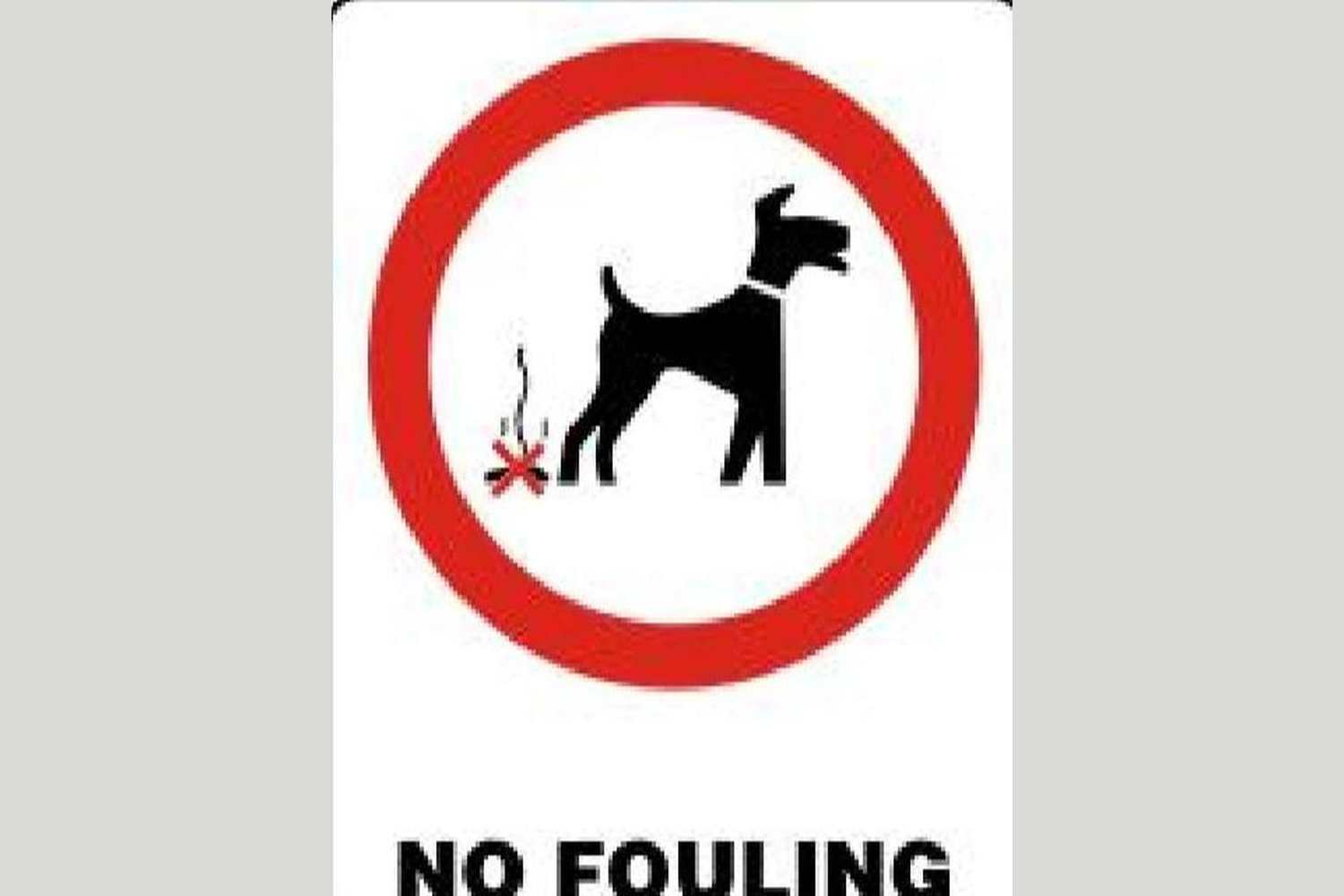 No Fouling Sign - Health & Safety Signs High Quality Interior & Exterior