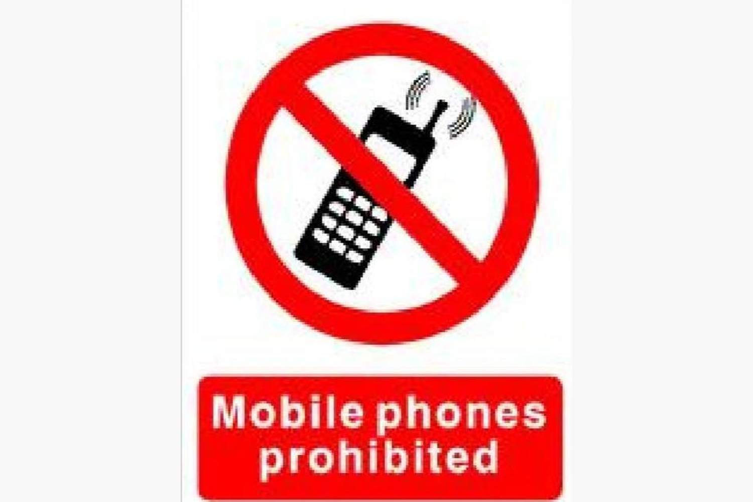 No Mobile Phones Sign - Health & Safety Signs High Quality Interior & Exterior