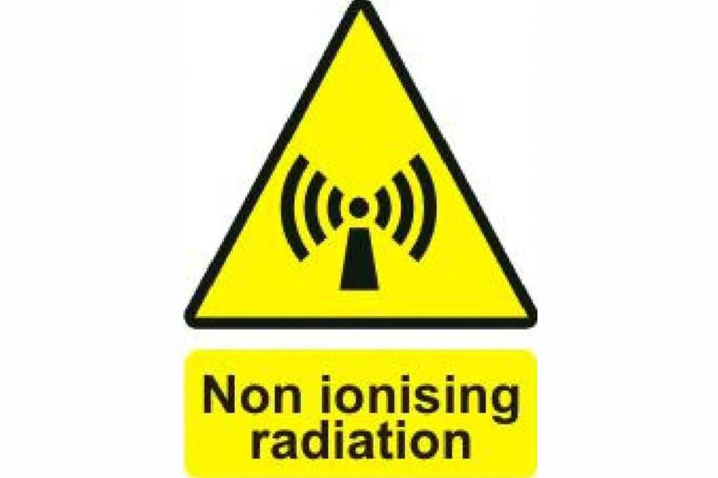 Non Ionising Radiation Sign - Health & Safety Signs High Quality Interior & Exterior