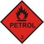 Petrol Hazchem Sign - Health & Safety Signs High Quality Interior & Exterior