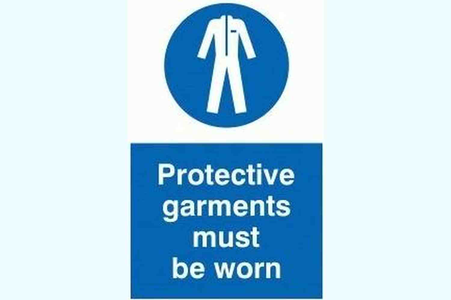 Protective Garments Sign - Health & Safety Signs High Quality Interior & Exterior
