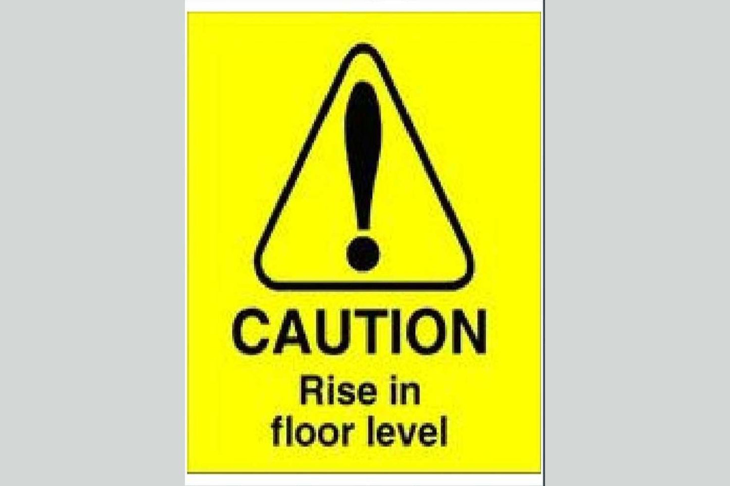Rise in Floor Level Sign - Health & Safety Signs High Quality Interior & Exterior