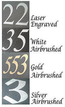 Different lettering finishes for your house signs