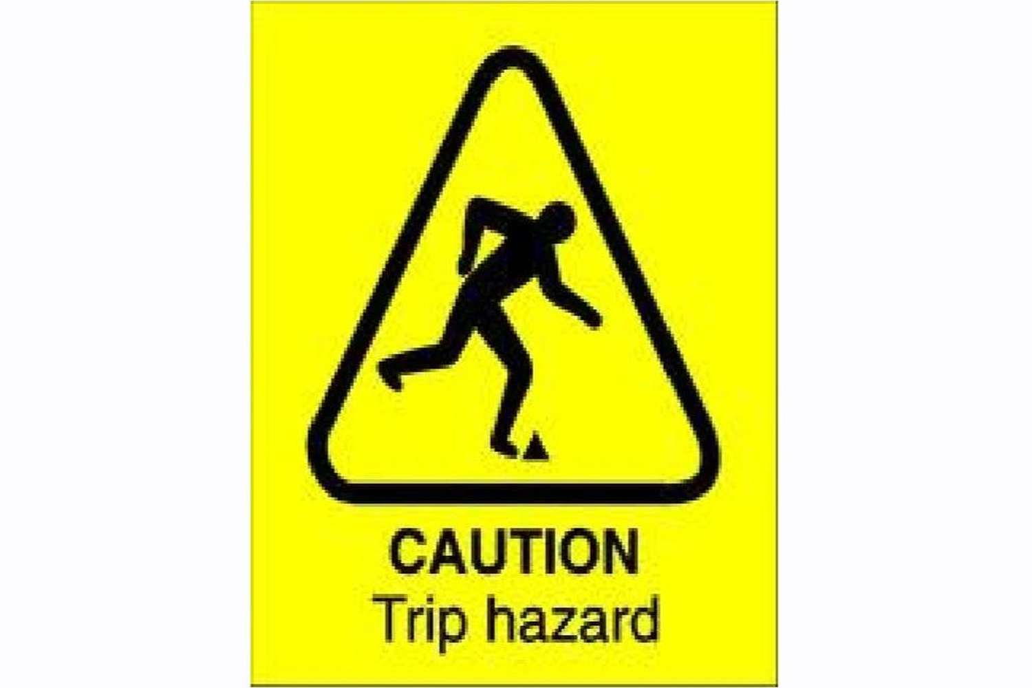 Trip Hazard Sign - Health & Safety Signs High Quality Interior & Exterior
