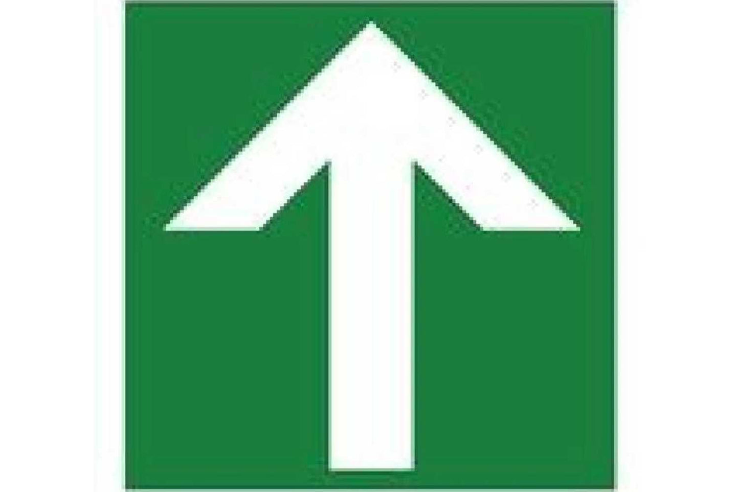 Arrow Up Fire Exit Sign - Health & Safety Signs High Quality Interior & Exterior