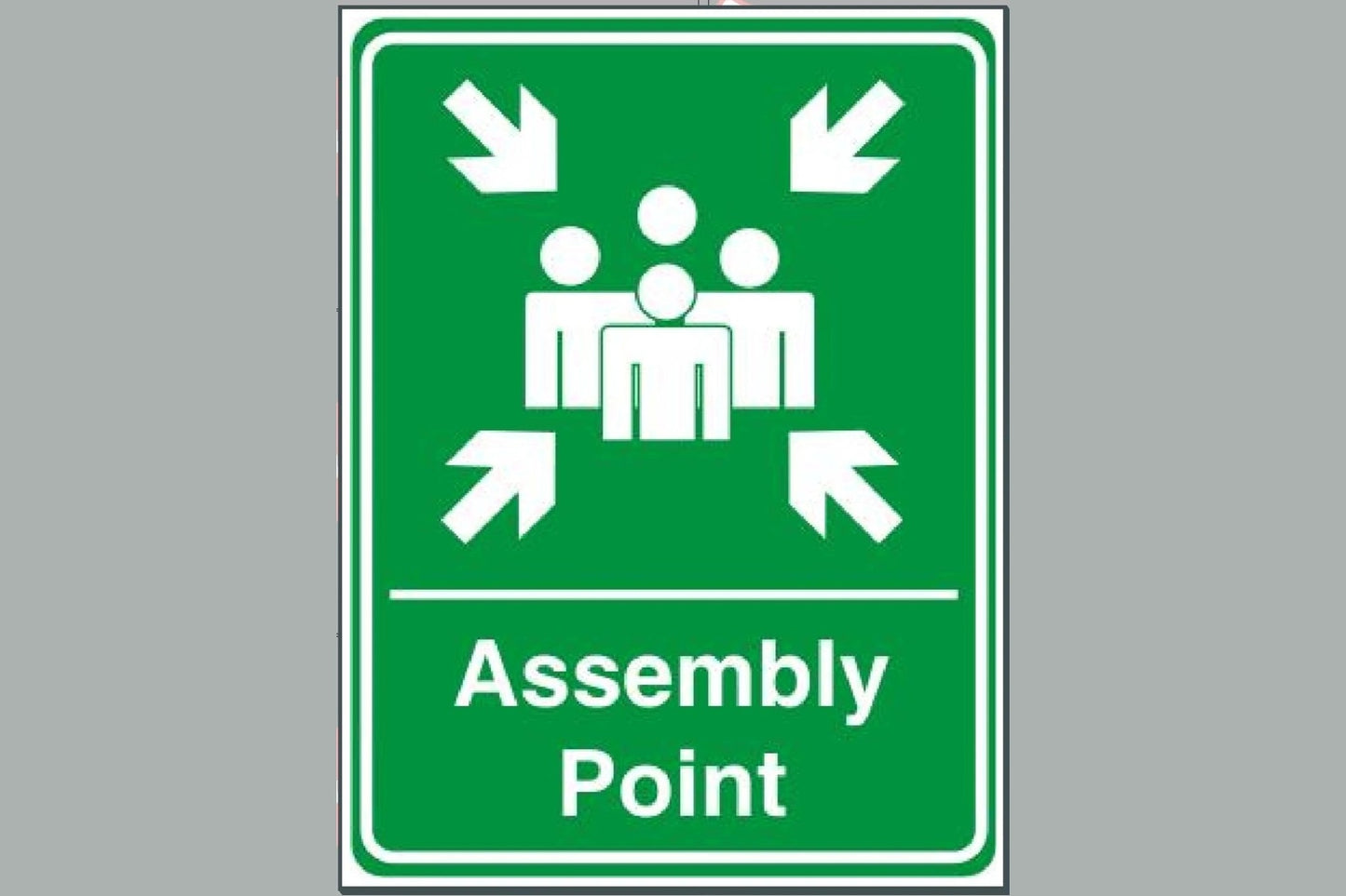 Assembly Point Sign - Health & Safety Signs High Quality Interior & Exterior