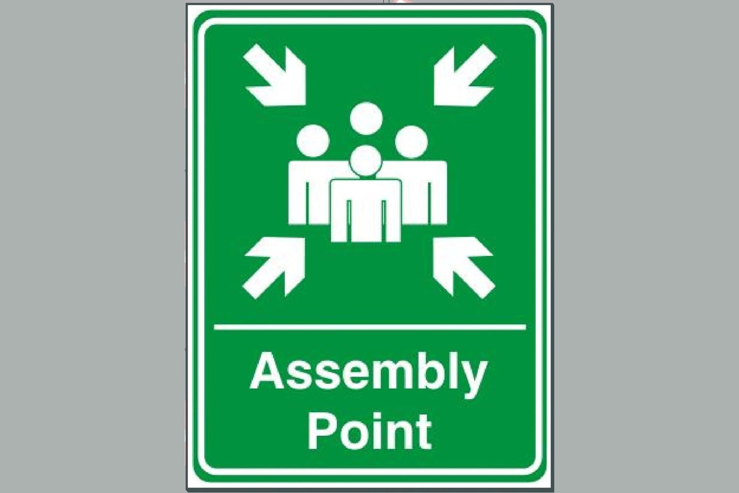 Assembly Point Sign - Health & Safety Signs High Quality Interior & Exterior