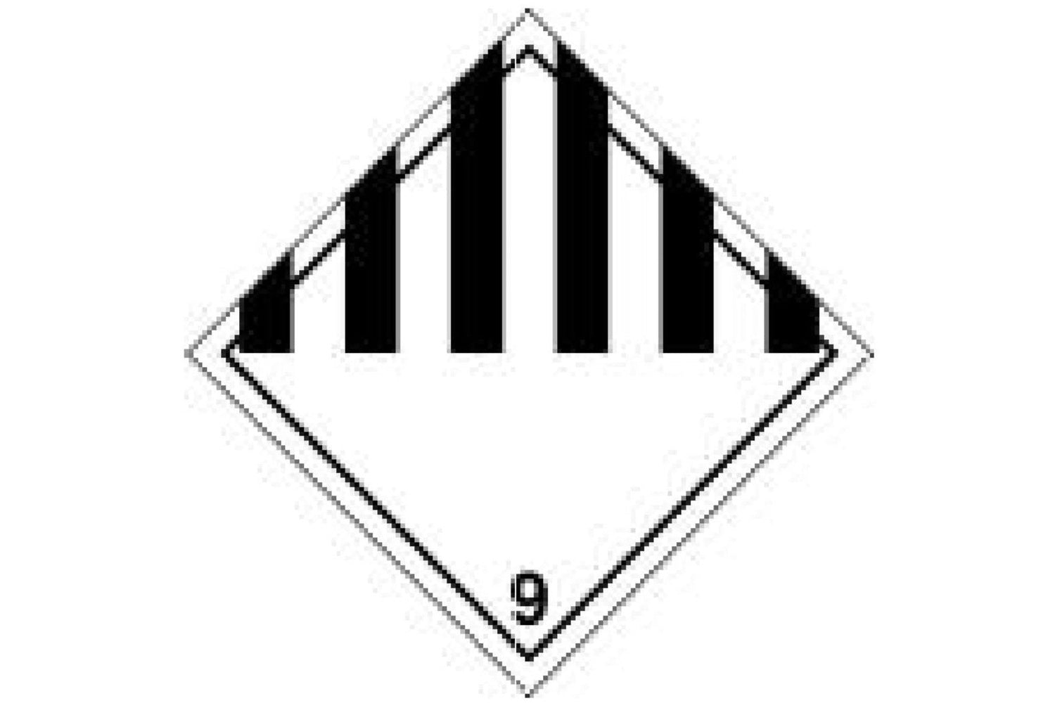 Blank Hazchem Sign - Health & Safety Signs High Quality Interior & Exterior