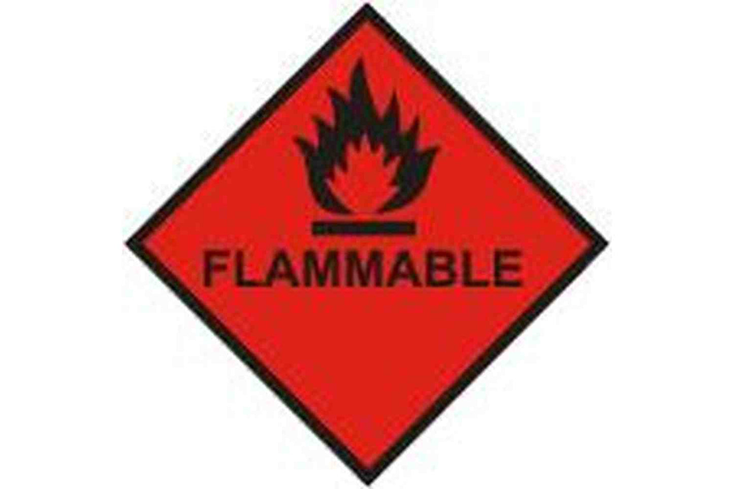 Flammable Hazchem Sign - Health & Safety Signs High Quality Interior & Exterior