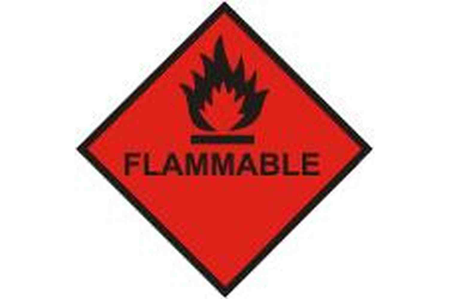Flammable Hazchem Sign - Health & Safety Signs High Quality Interior & Exterior