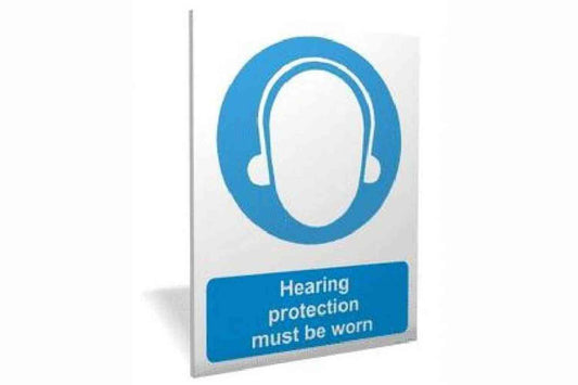 Hearing Protection Must Be Worn Sign - Health & Safety Signs High Quality Interior & Exterior