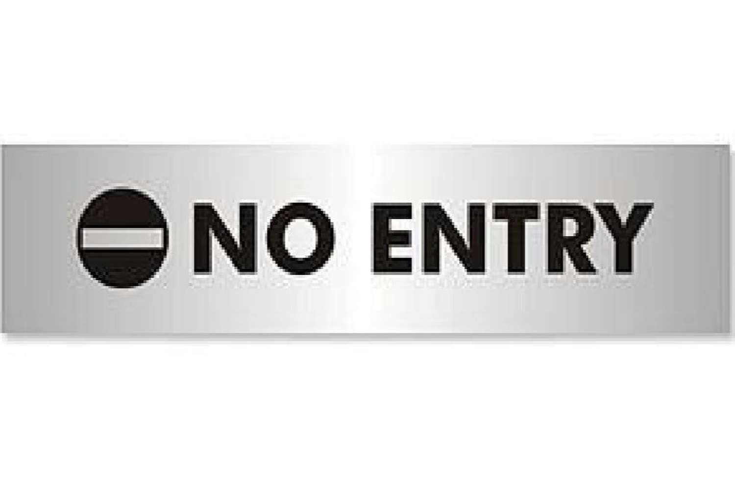 No Entry Sign - Health & Safety Signs High Quality Interior & Exterior