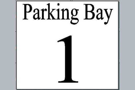 Parking Bay Signs